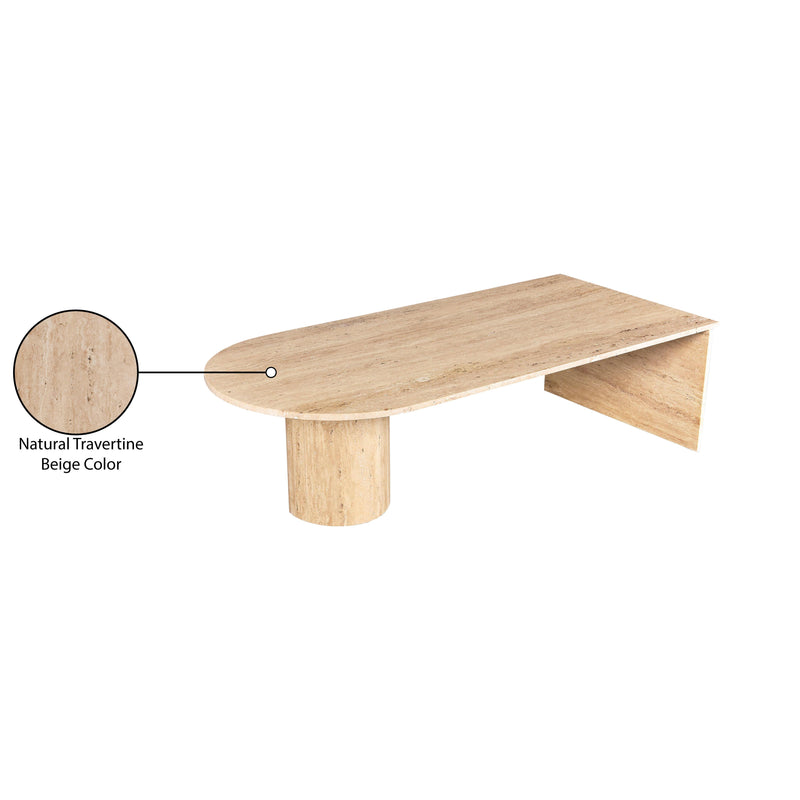 Meridian Salerno Beige Coffee Table IMAGE 11