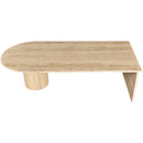 Meridian Salerno Beige Coffee Table IMAGE 7