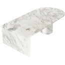 Meridian Salerno White Coffee Table IMAGE 3