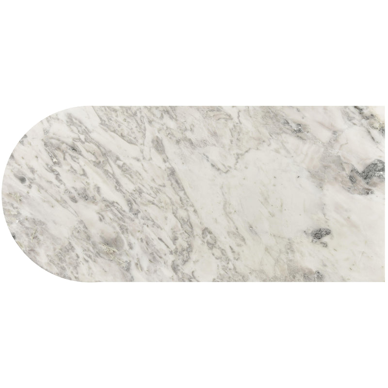 Meridian Salerno White Coffee Table IMAGE 6