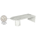 Meridian Salerno White Coffee Table IMAGE 8