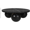 Meridian Spherical Black Coffee Table (4 Boxes) IMAGE 7