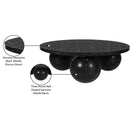 Meridian Spherical Black Coffee Table (4 Boxes) IMAGE 8