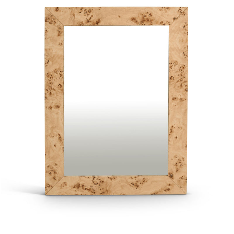Meridian Cresthill Natural Ash Mirror IMAGE 1