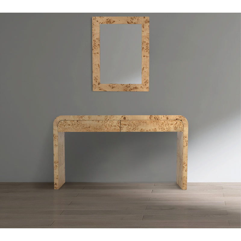 Meridian Cresthill Natural Ash Mirror IMAGE 2