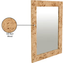 Meridian Cresthill Natural Ash Mirror IMAGE 7