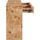 Meridian Cresthill Natural Ash Console Table IMAGE 5