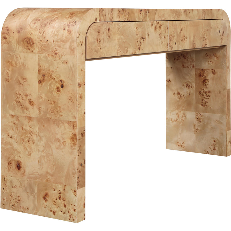 Meridian Cresthill Natural Ash Console Table IMAGE 6
