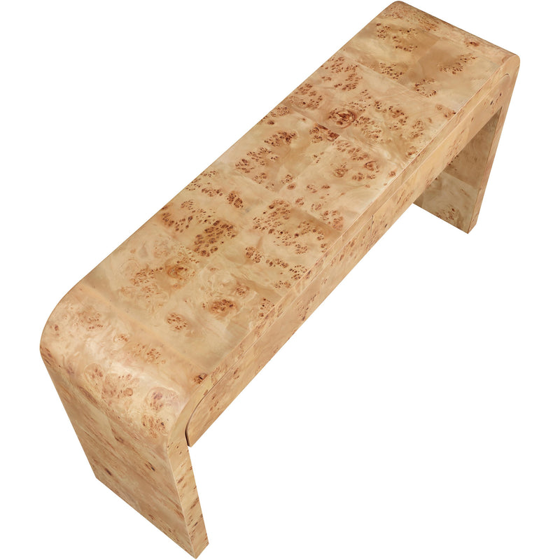 Meridian Cresthill Natural Ash Console Table IMAGE 7