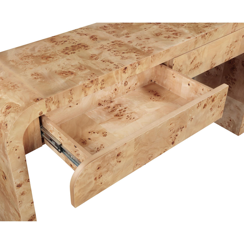 Meridian Cresthill Natural Ash Console Table IMAGE 9