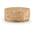 Meridian Burl Natural Ash Coffee Table IMAGE 1
