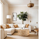 Meridian Burl Natural Ash Coffee Table IMAGE 2