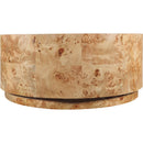 Meridian Burl Natural Ash Coffee Table IMAGE 3