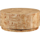 Meridian Burl Natural Ash Coffee Table IMAGE 5