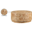 Meridian Burl Natural Ash Coffee Table IMAGE 8