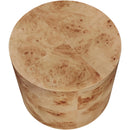 Meridian Burl Natural Ash End Table IMAGE 4