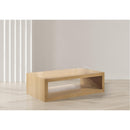 Meridian Alma Natural Oak Coffee Table IMAGE 2