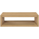 Meridian Alma Natural Oak Coffee Table IMAGE 3