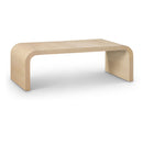 Meridian Cresthill White Oak Coffee Table IMAGE 1