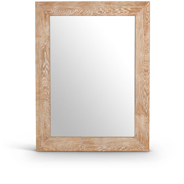 Meridian Cresthill White Oak Mirror IMAGE 1