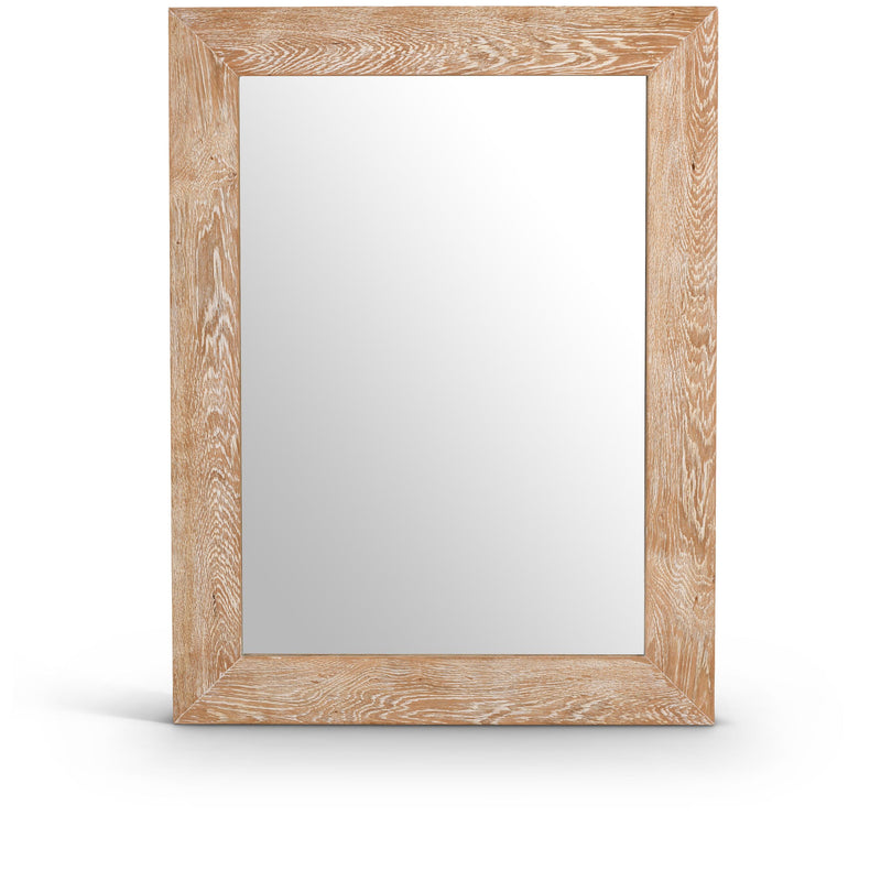 Meridian Cresthill White Oak Mirror IMAGE 1