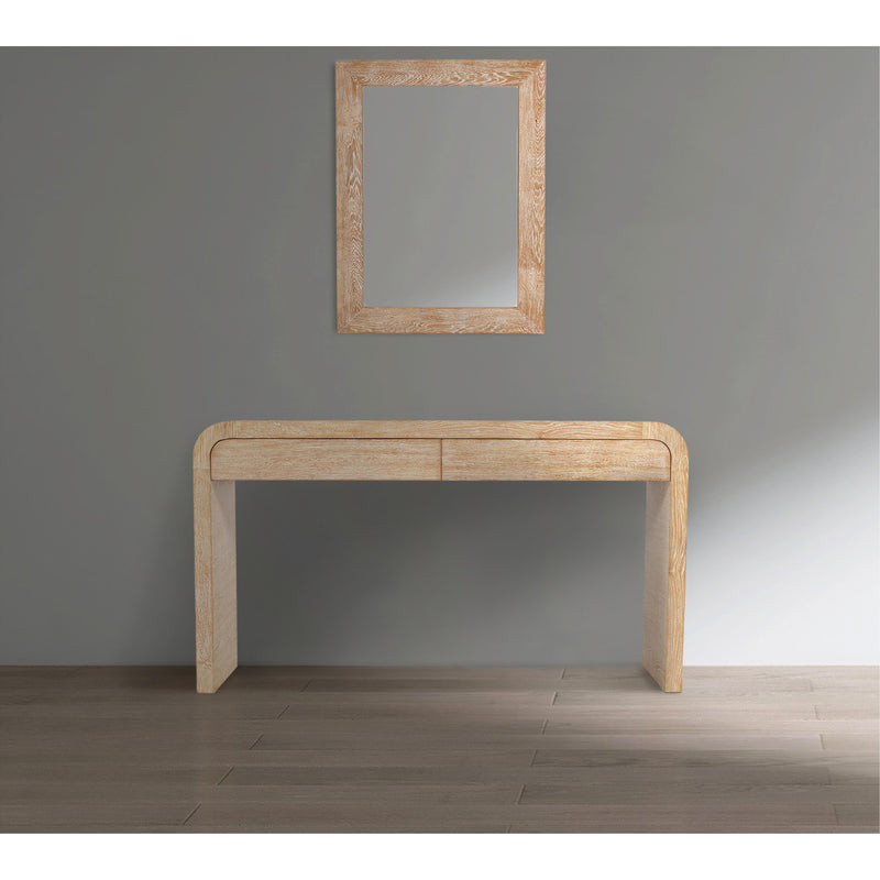 Meridian Cresthill White Oak Mirror IMAGE 2