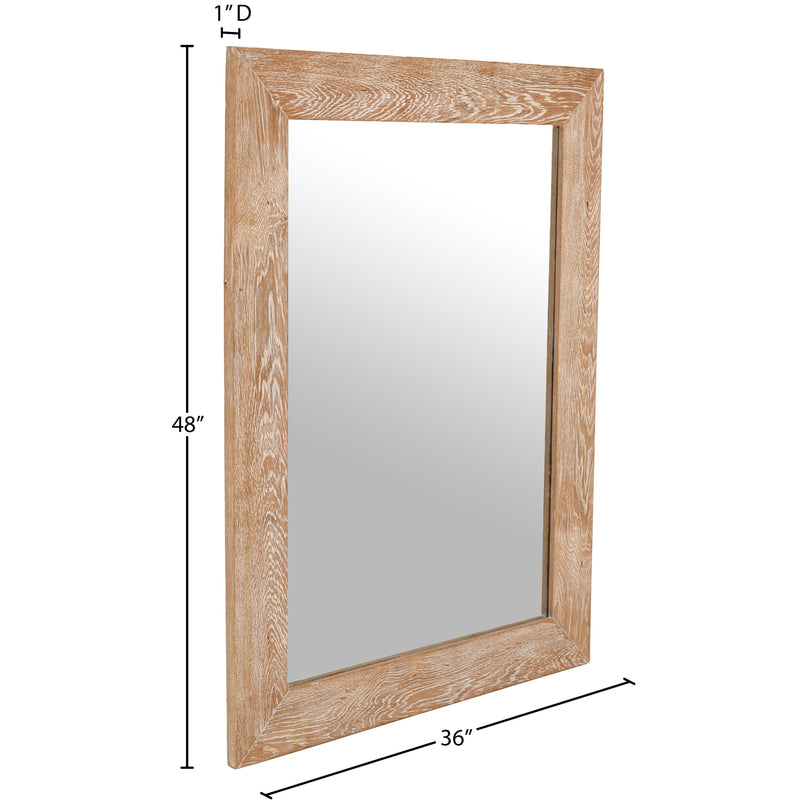 Meridian Cresthill White Oak Mirror IMAGE 6