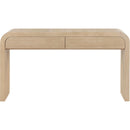 Meridian Cresthill White Oak Console Table IMAGE 4