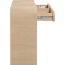 Meridian Cresthill White Oak Console Table IMAGE 5