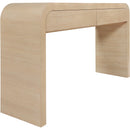 Meridian Cresthill White Oak Console Table IMAGE 6