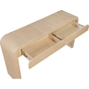 Meridian Cresthill White Oak Console Table IMAGE 8