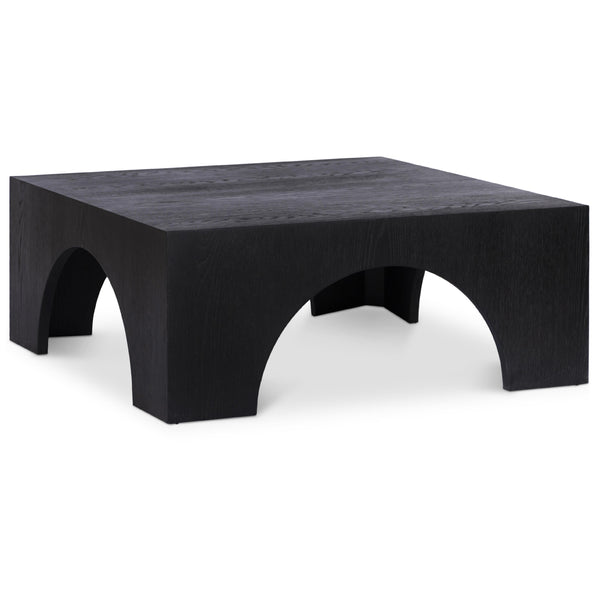 Meridian Arch Black Coffee Table IMAGE 1