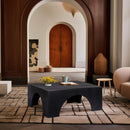 Meridian Arch Black Coffee Table IMAGE 2