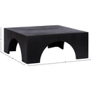 Meridian Arch Black Coffee Table IMAGE 5