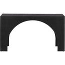 Meridian Arch Black Console Table IMAGE 3