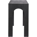 Meridian Arch Black Console Table IMAGE 4