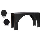 Meridian Arch Black Console Table IMAGE 7