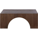 Meridian Arch Brown Coffee Table IMAGE 3