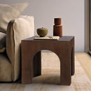 Meridian Arch Brown End Table IMAGE 2