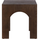 Meridian Arch Brown End Table IMAGE 3