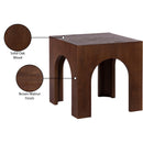 Meridian Arch Brown End Table IMAGE 6
