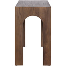 Meridian Arch Brown Console Table IMAGE 4
