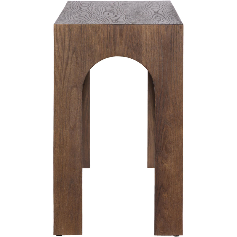 Meridian Arch Brown Console Table IMAGE 4