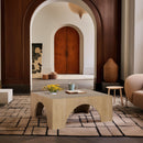 Meridian Arch Oak Coffee Table IMAGE 2