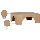 Meridian Arch Oak Coffee Table IMAGE 6