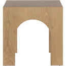 Meridian Arch Oak End Table IMAGE 3