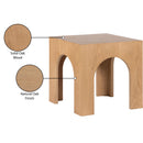 Meridian Arch Oak End Table IMAGE 6