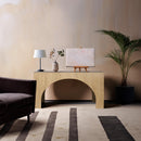 Meridian Arch Oak Console Table IMAGE 2