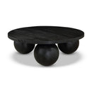 Meridian Spherical Black Coffee Table IMAGE 1