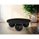 Meridian Spherical Black Coffee Table IMAGE 2